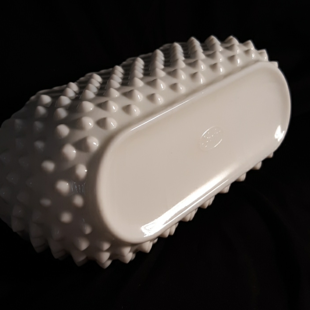 Fenton Hobnail Scallop Boat - Picture 3 of 3